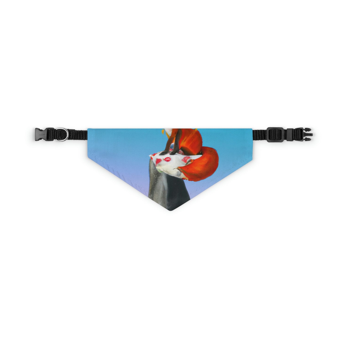 Der Fuchs, der auf dem Berg gipfelt - Das Alien Pet Bandana Halsband