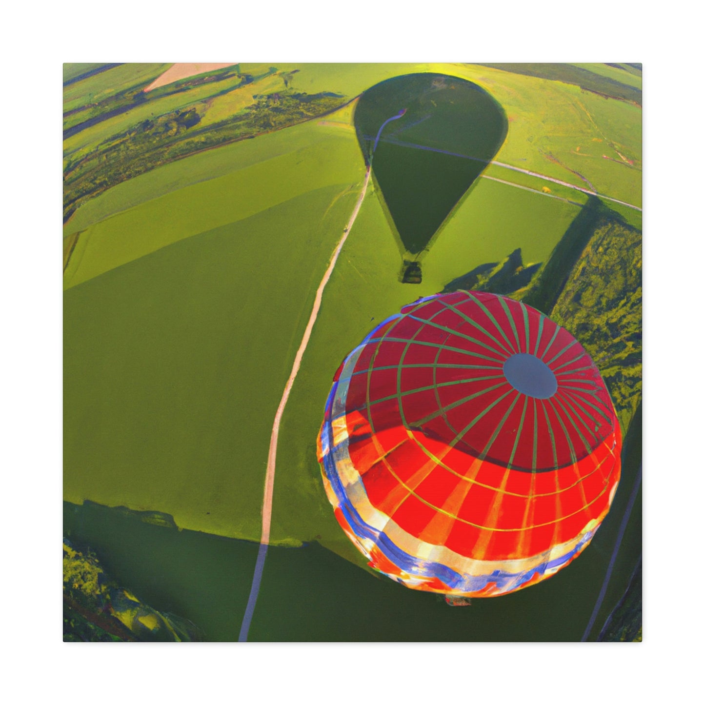 "A View From Above: Exploring the Globe in a Hot Air Balloon" - The Alien Canva