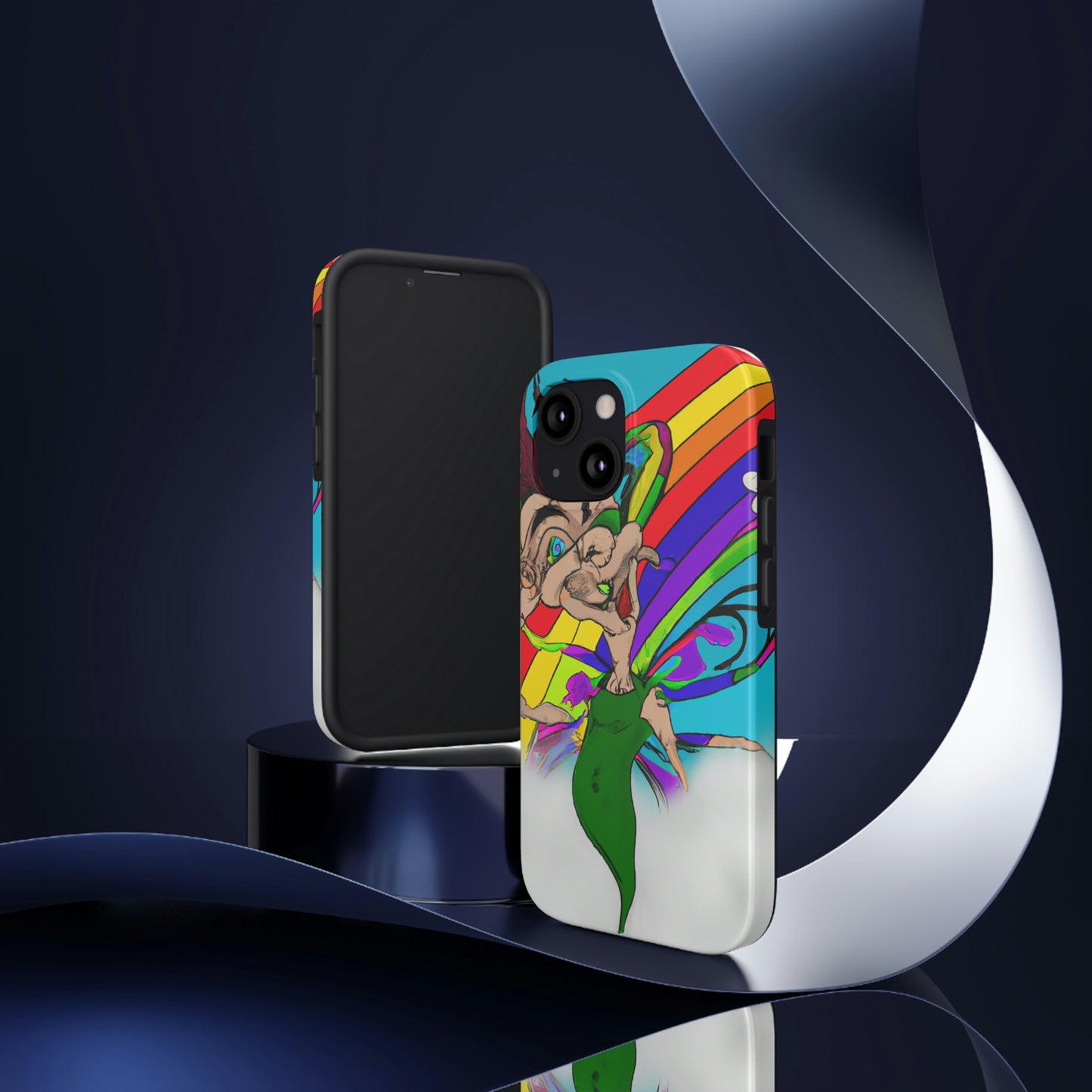 Rainbow Mischief Fairy - Las fundas para teléfonos Alien Tough