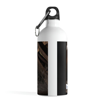 "The Forgotten Attic's Secret Treasure" - The Alien Stainless Steel Water Bottle