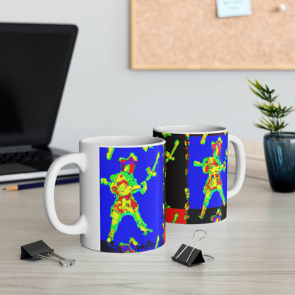 "Dancing with Fire and Steel." - The Alien Ceramic Mug 11 oz