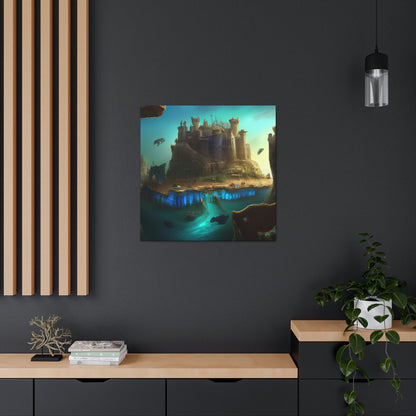 "The Hidden City Beneath the Sea" - The Alien Canva