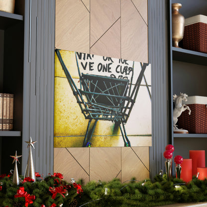 "The Shopping Cart of Hope" - The Alien Canva