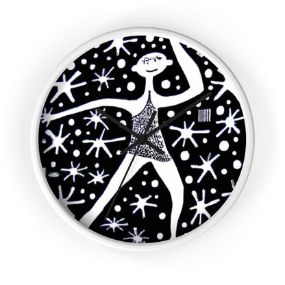 „Dancing Among the Galactic Light“ – Die Alien-Wanduhr