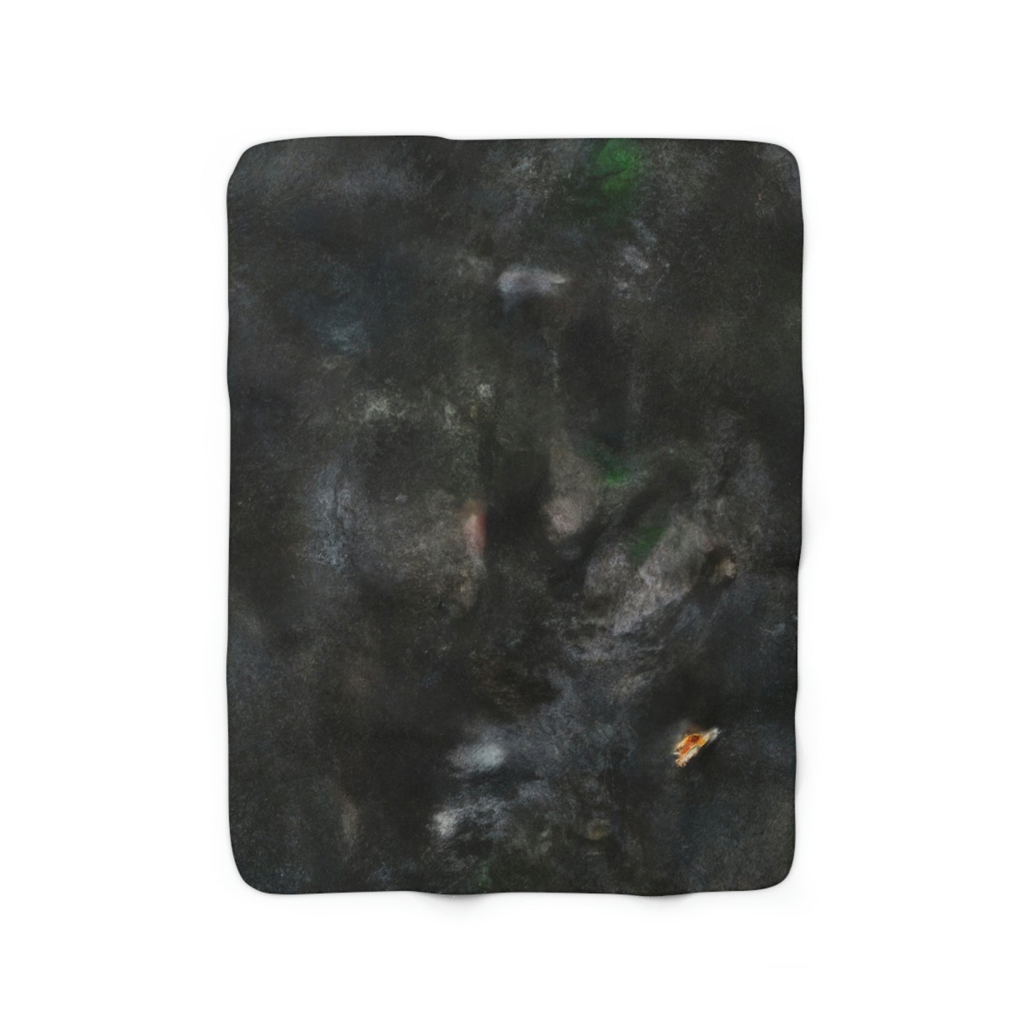 "A Lonely Flicker in the Darkness" - The Alien Sherpa Fleece Blanket