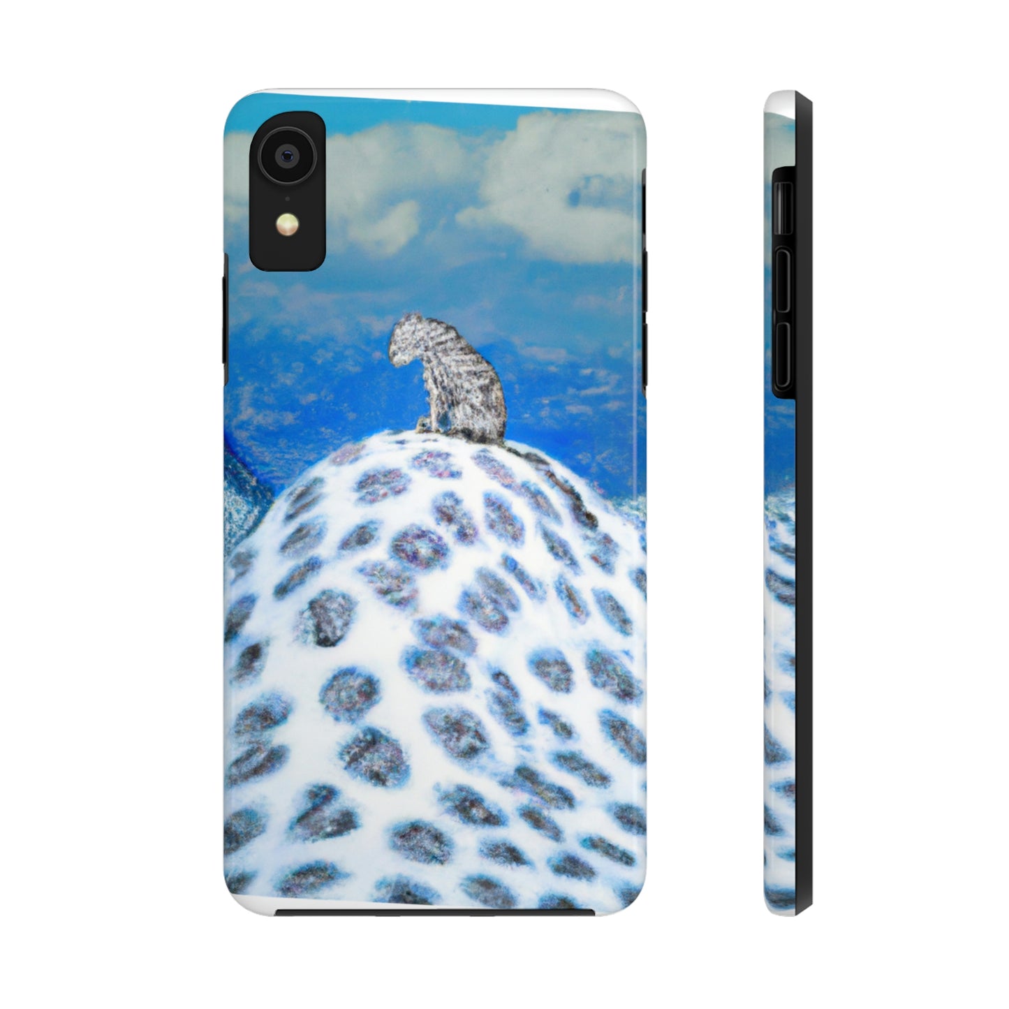 "Perca solitaria del leopardo de las nieves" - Las fundas para teléfonos Alien Tough