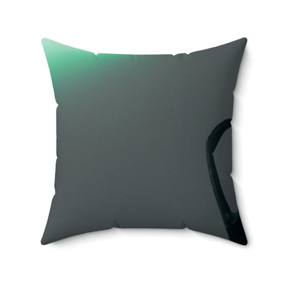 "Schatten der Eindringlinge" - Das Alien Square Pillow