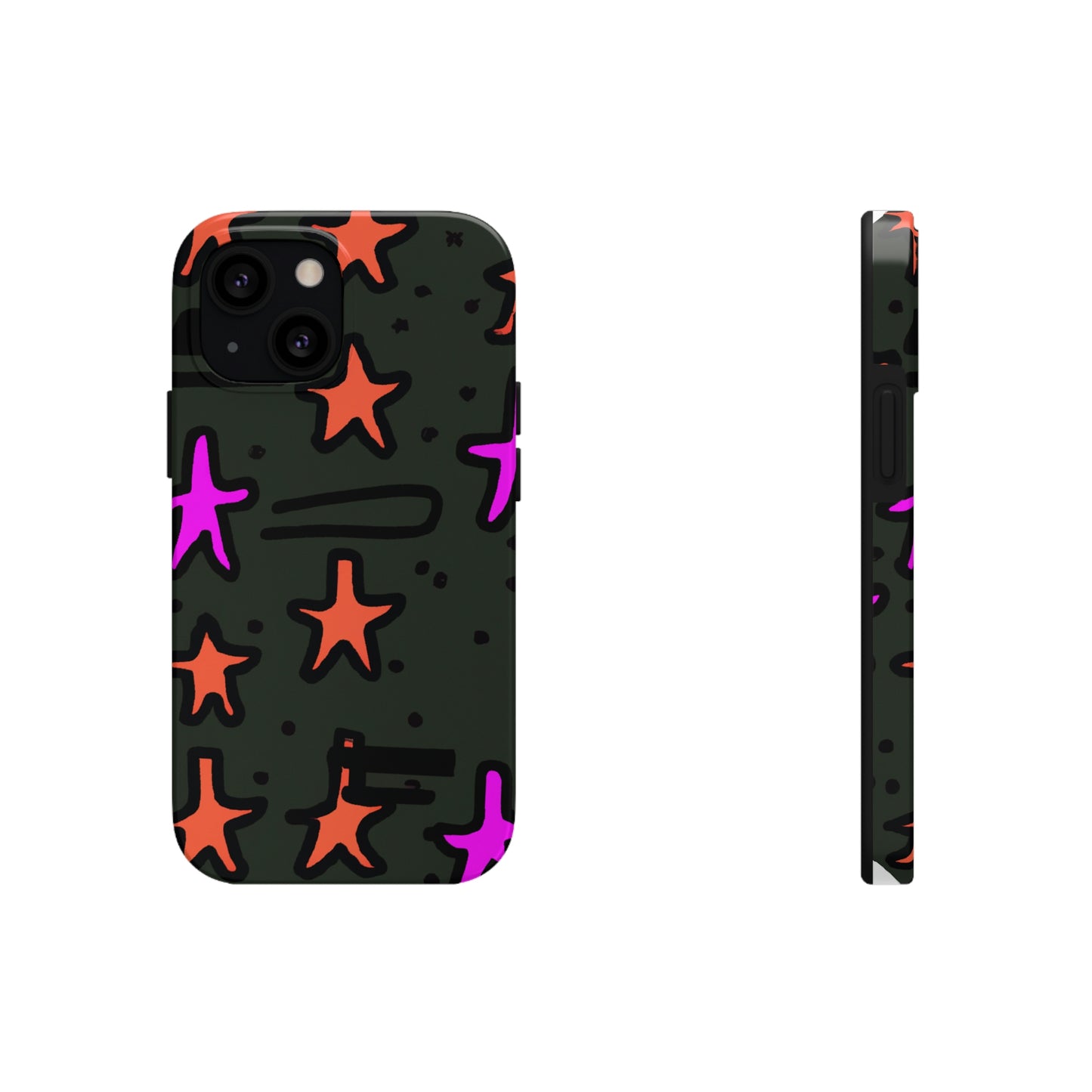 "Abandoned in the Glittering Night Sky" - The Alien Tough Phone Cases