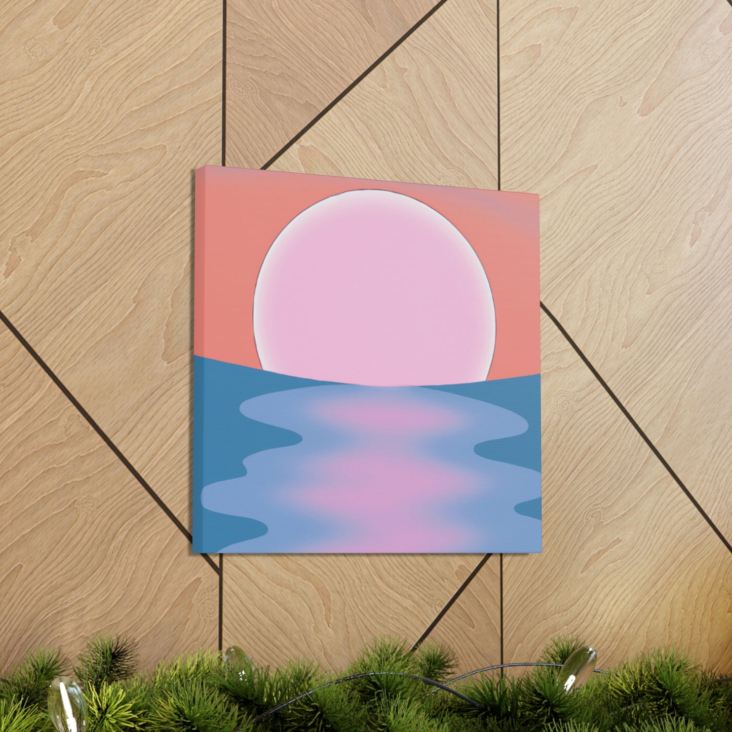 "Serenity at Sunset" - The Alien Canva