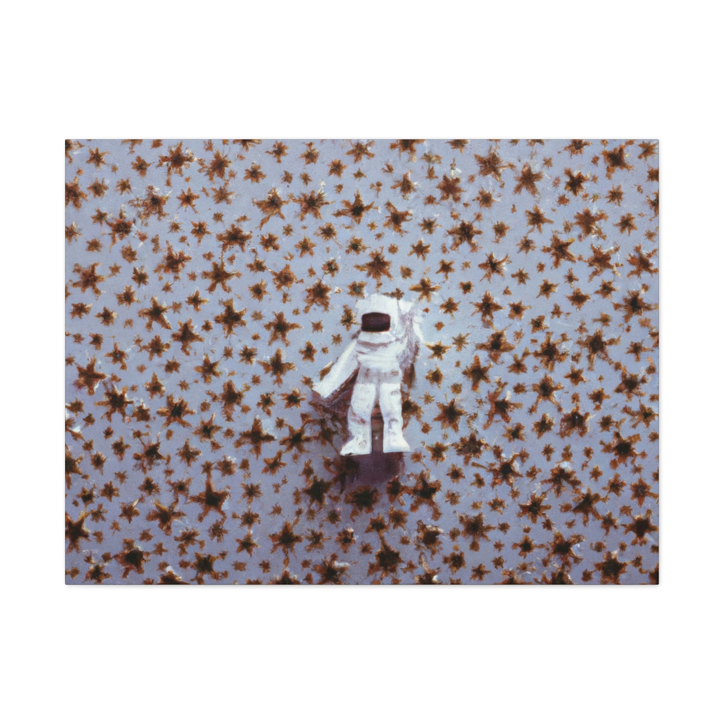 "A Small Adventurer Among Giant Stars" - The Alien Canva