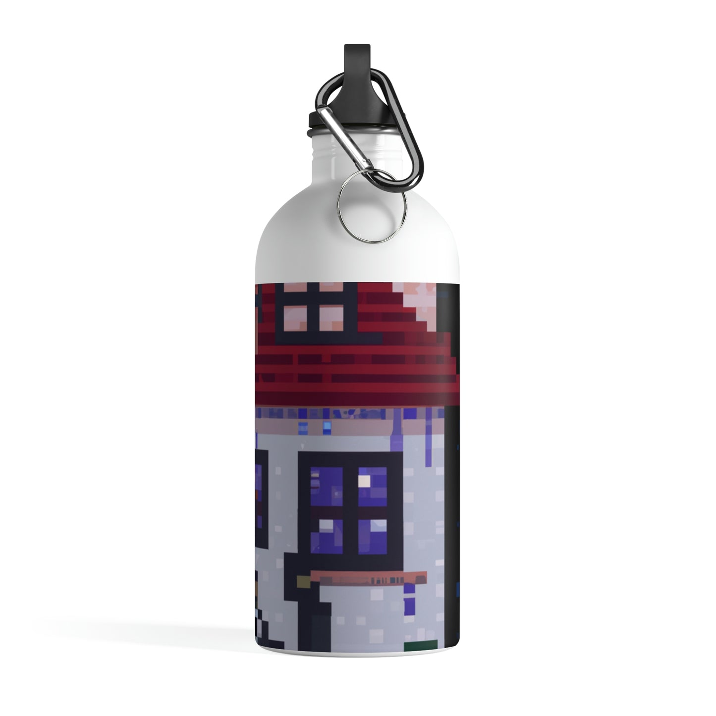 "Caper in the Mansion: A Raccoon's Adventure" - The Alien Stainless Steel Water Bottle