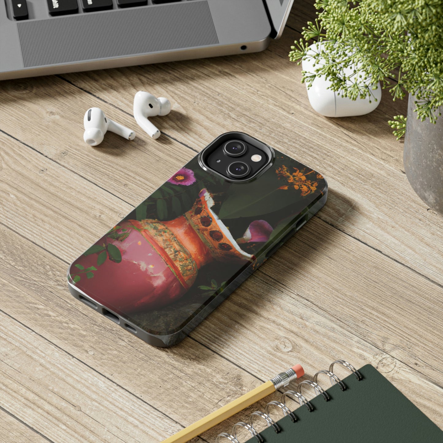 "Ein Garten in Trümmern" - Die Alien Tough Phone Cases