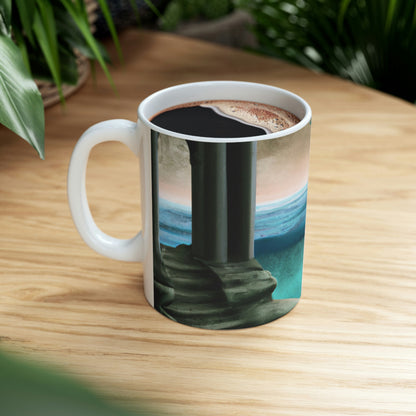 The Mystery of the Underwater Palace - The Alien Taza de cerámica 11 oz