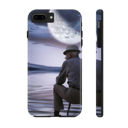 Moonlight Reflections on a Quiet Lake – Die Alien Tough Phone Cases