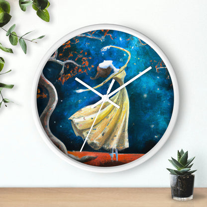 "A Starlight Ballerina" - The Alien Wall Clock