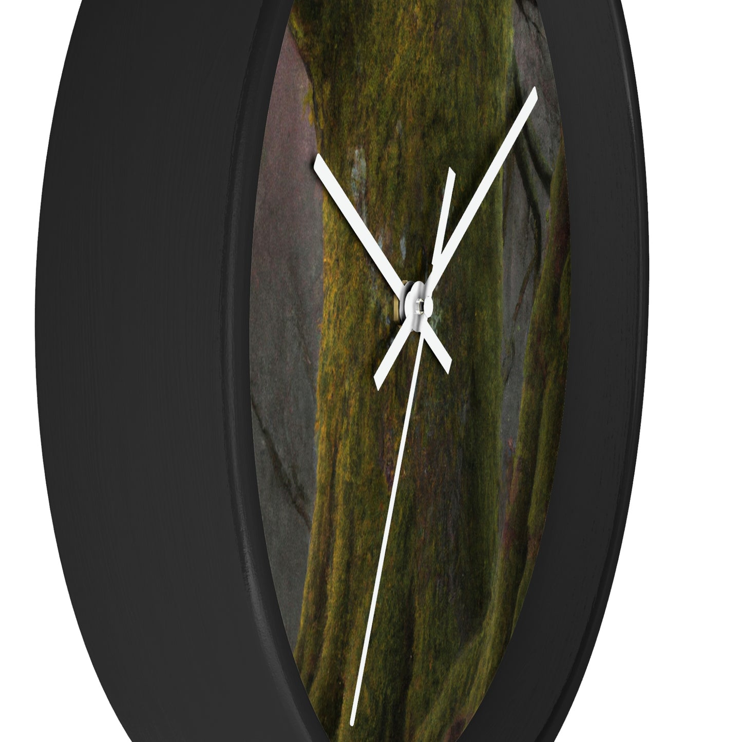 "The Mystical Mossy Oak" - The Alien Wall Clock