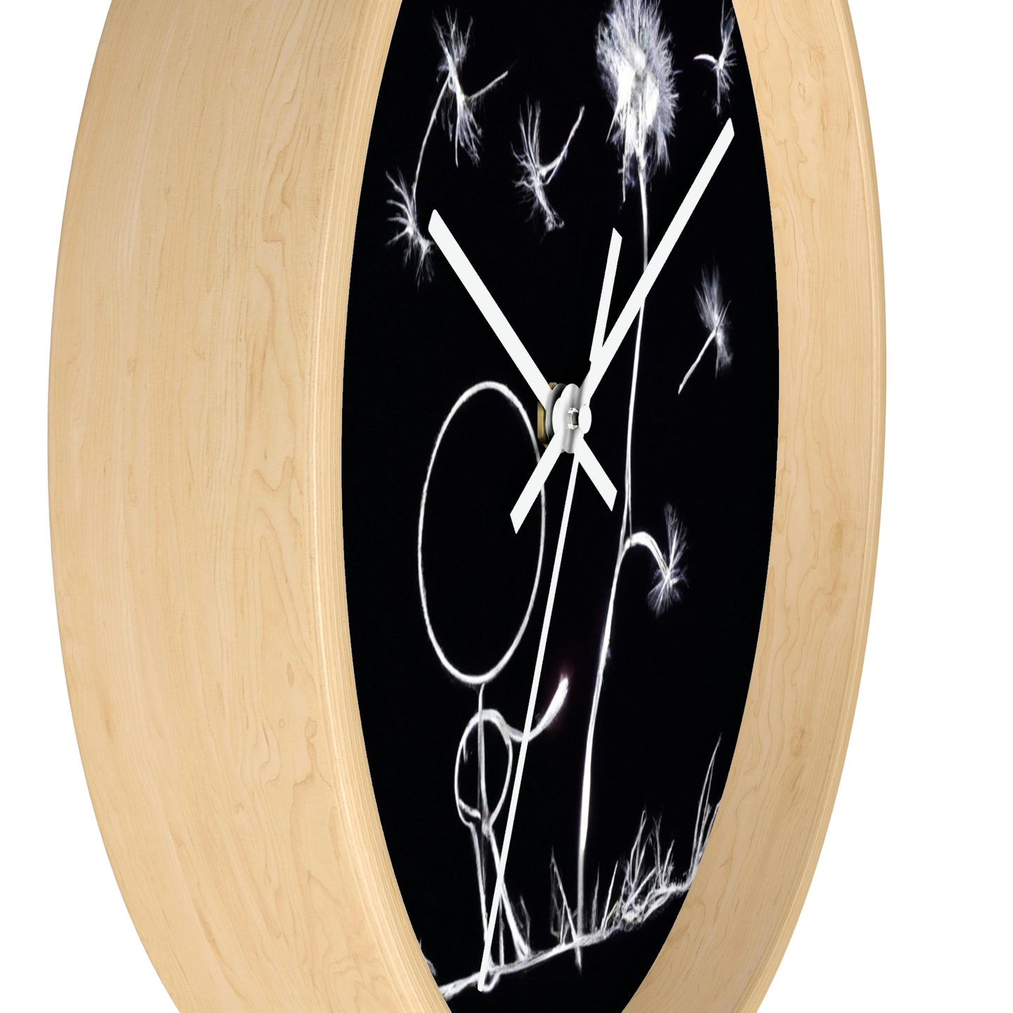 "A Dandelion Flicker in the Midnight Breeze" - The Alien Wall Clock