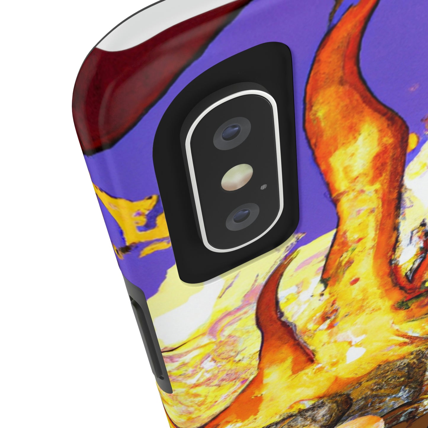 "A Slumbering Dragon in an Infernal Embrace" - The Alien Tough Phone Cases