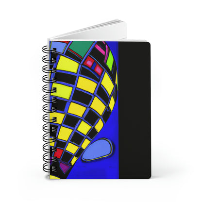 "Enchanted Midnight Flight" - The Alien Spiral Bound Journal