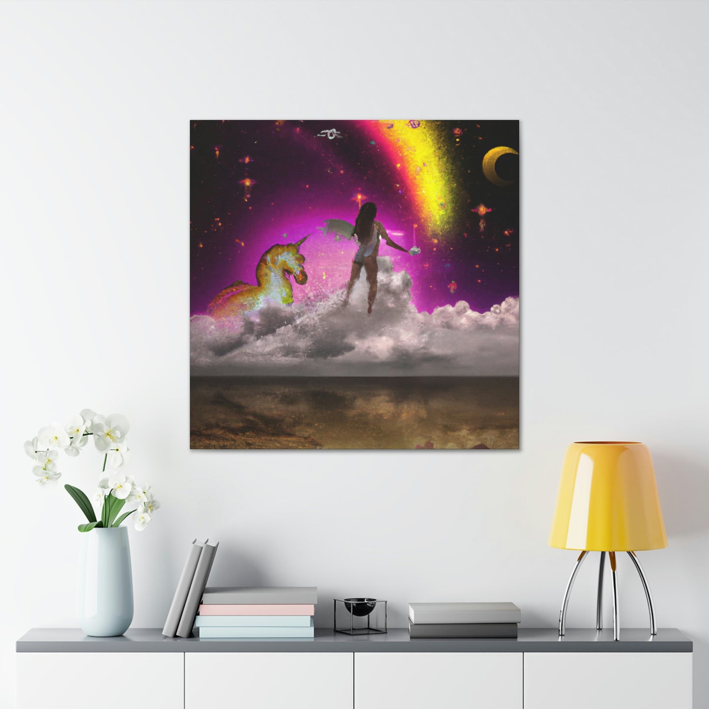 "Dreamscape: A Dream-Inspired Art Piece" - The Alien Canva