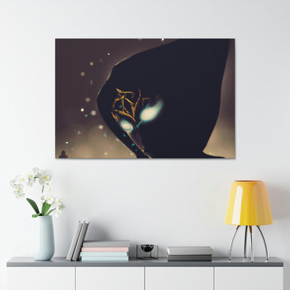 "Der Mystiker von Mystery City" - Die Alien-Canva