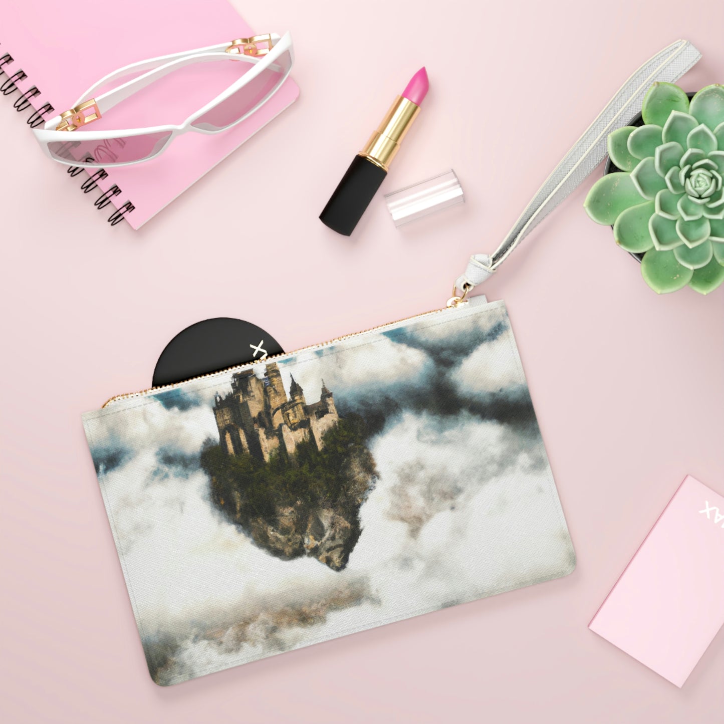 Mystic Castle in the Sky - The Alien Clutch Bag