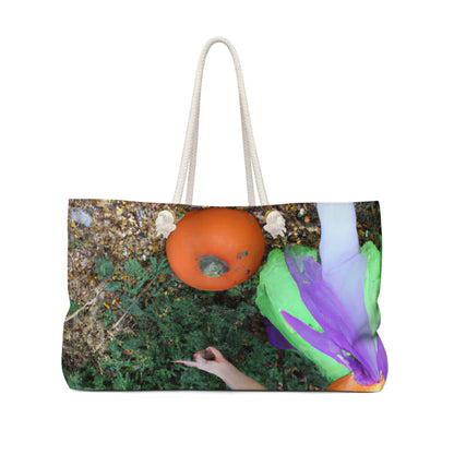 "Pixie's Pumpkin Patch Quest" - The Alien Weekender Bag