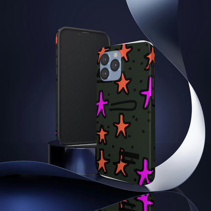 "Abandoned in the Glittering Night Sky" - The Alien Tough Phone Cases