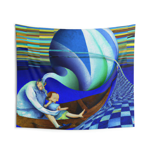 "Drifting: A Father and Son's Voyage Through Life" - The Alien Wall Tapestries