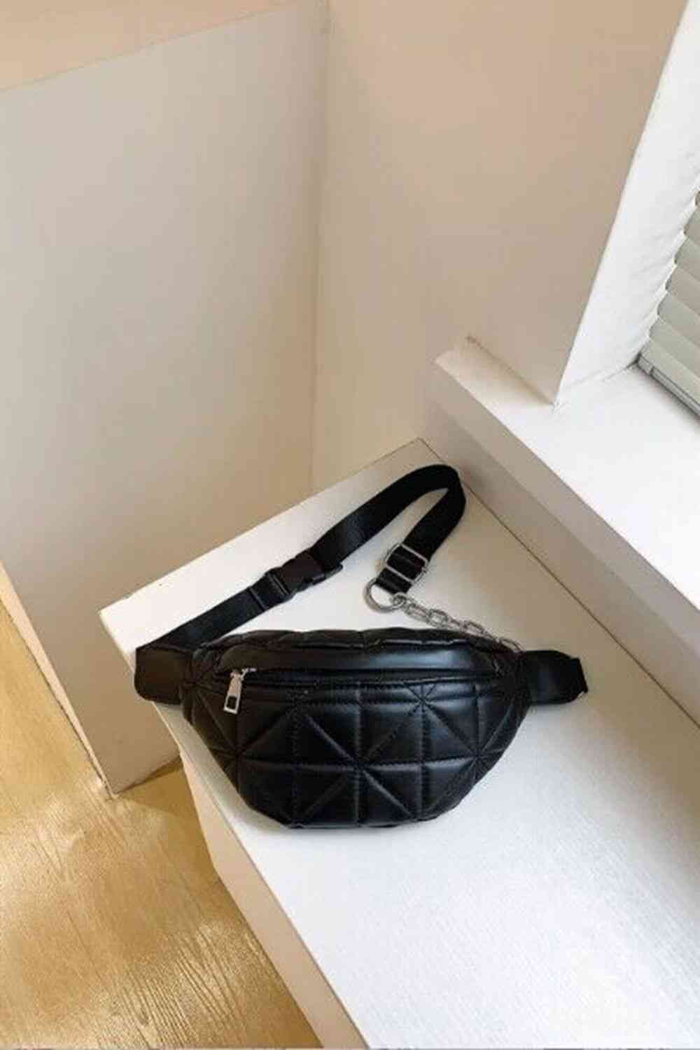 PU Leather Sling Bag