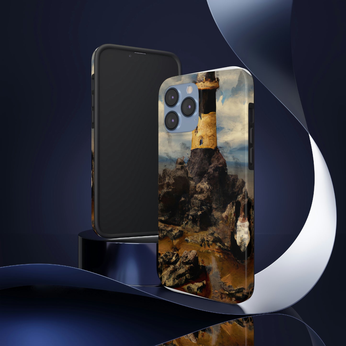 "Lonely Beacon on the Shore" - Las fundas para teléfonos Alien Tough