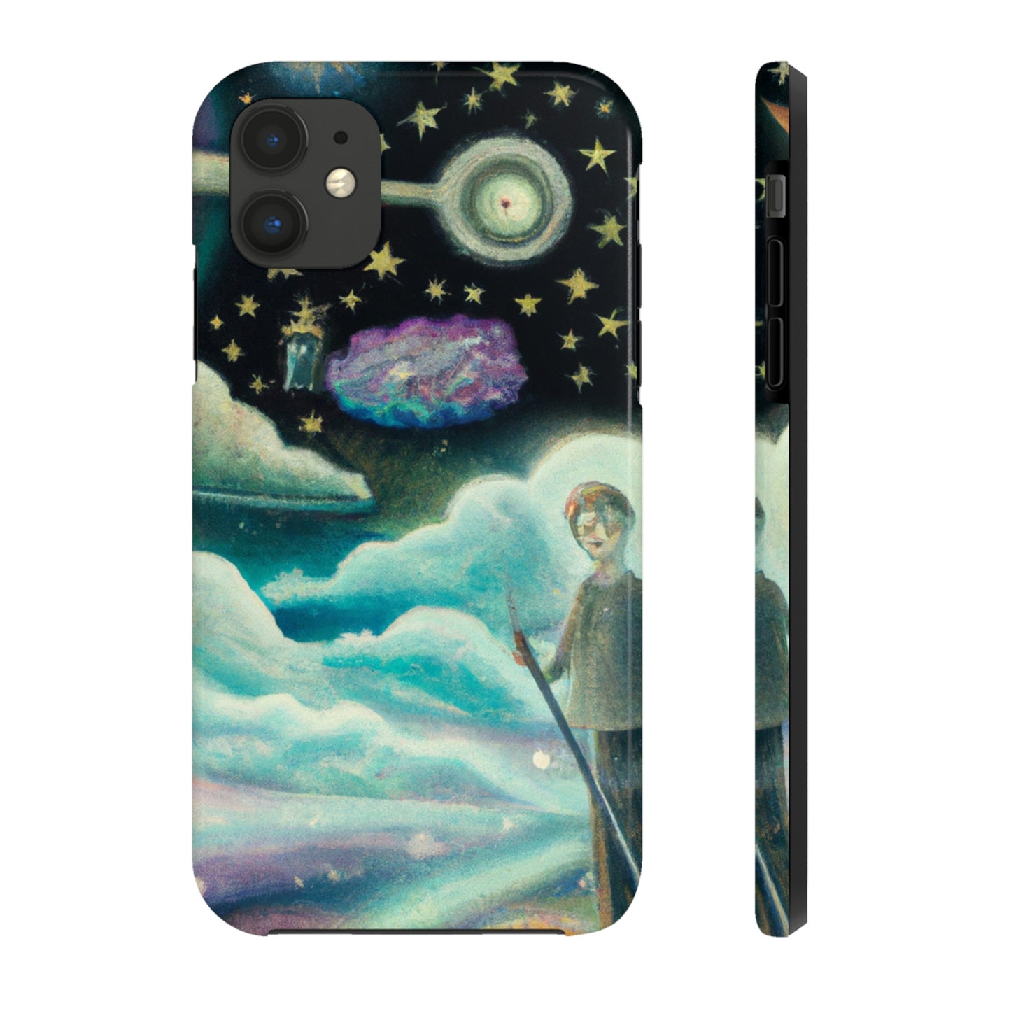 "A Sea of Diamonds in the Night" - The Alien Tough Phone Cases