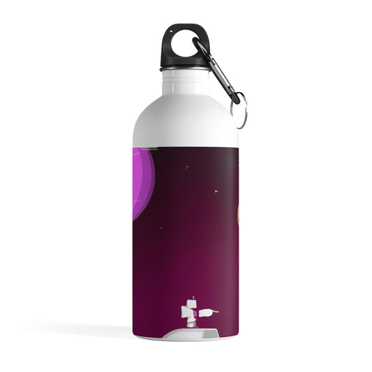 "A Moon Odyssey: Exploring Another World" - The Alien Stainless Steel Water Bottle