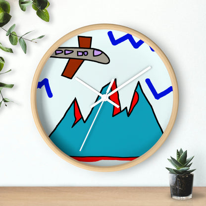 "Eye to Eye with Nature's Challenge" - The Alien Wall Clock