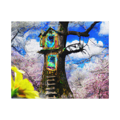 "Forgotten Secrets of the Springtime Forest" - The Alien Jigsaw Puzzle