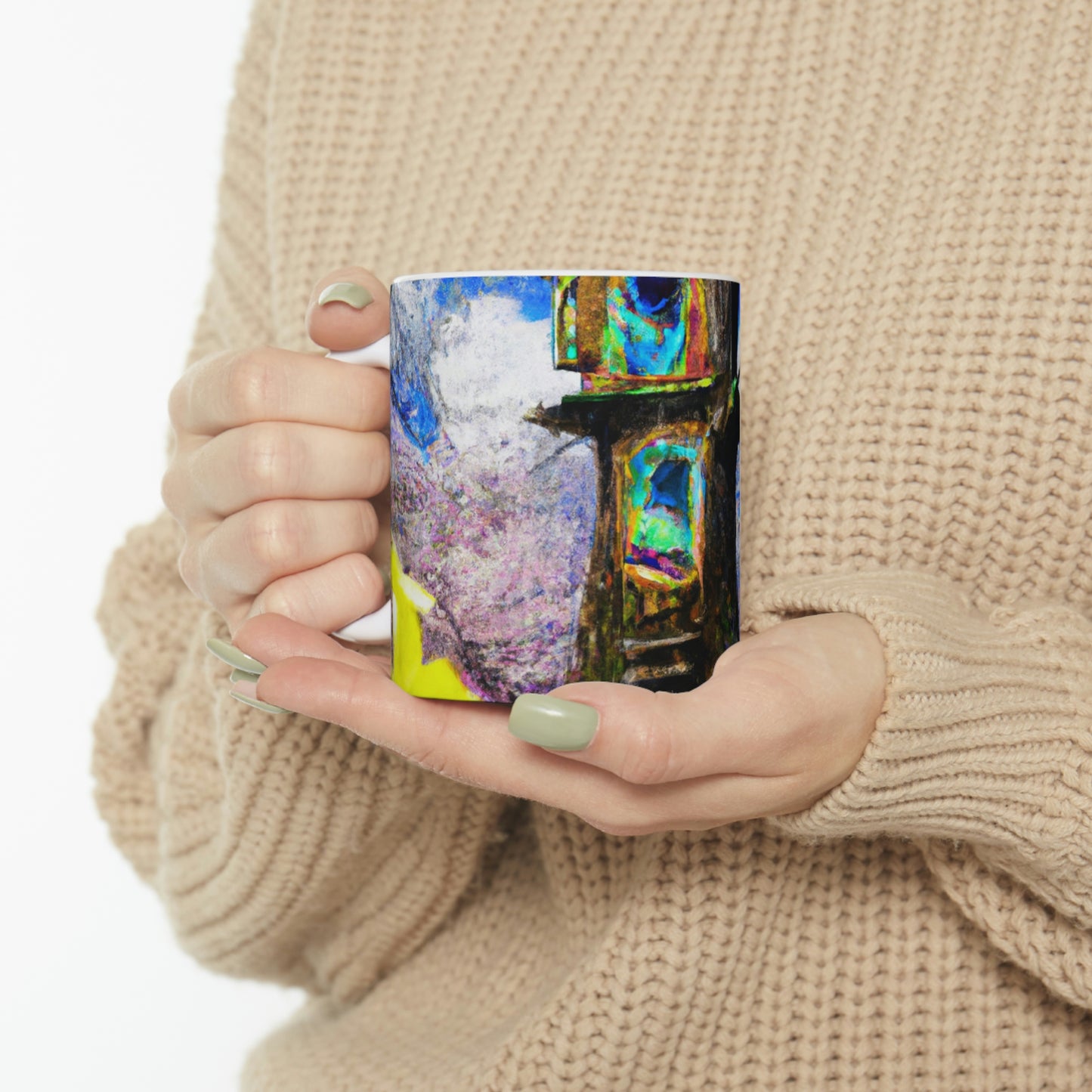 "Forgotten Secrets of the Springtime Forest" - The Alien Ceramic Mug 11 oz