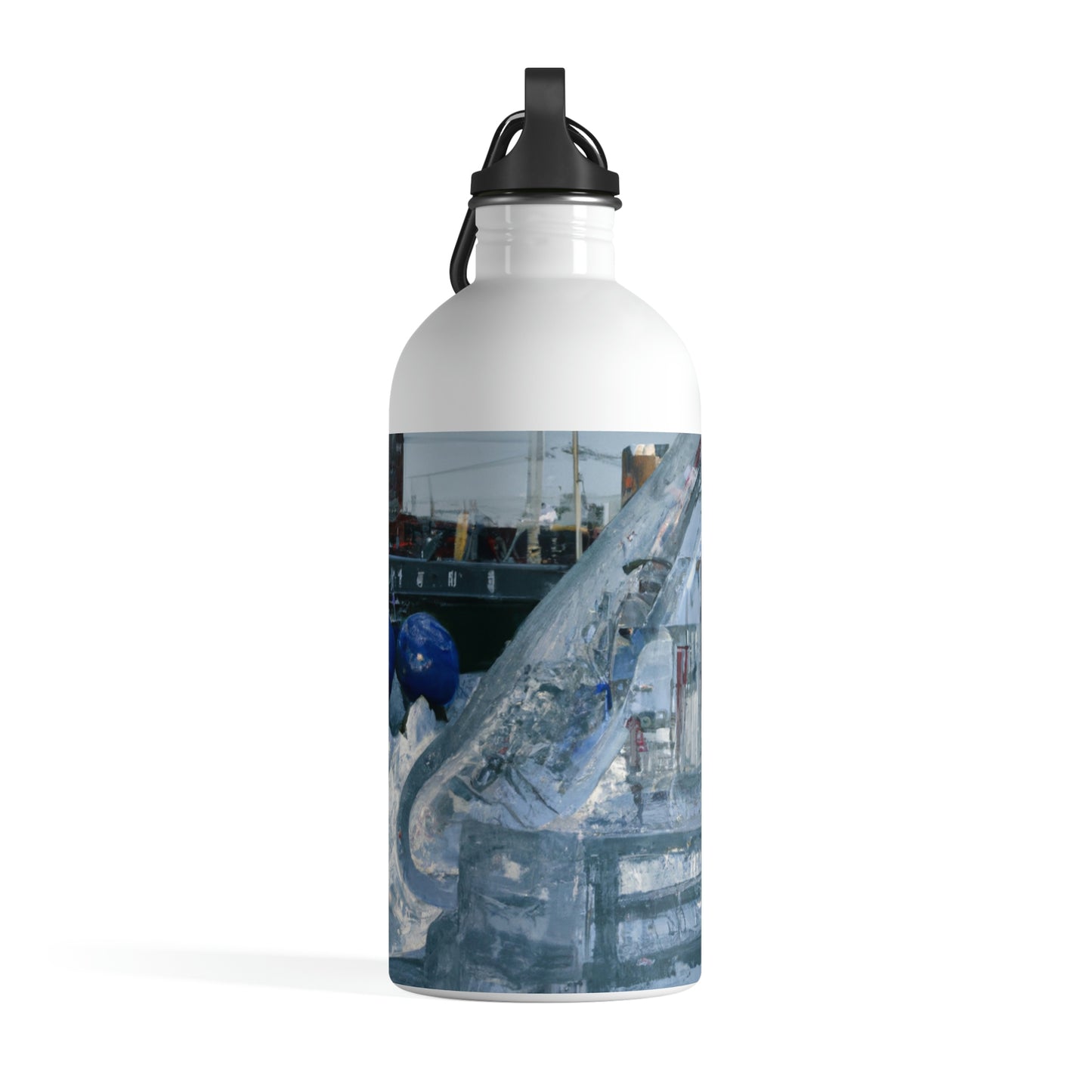 "Frozen Melodies: Crafting Music with Ice" - Die Alien-Wasserflasche aus Edelstahl