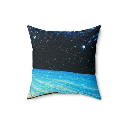 "A Voyage of Starlight". - The Alien Square Pillow