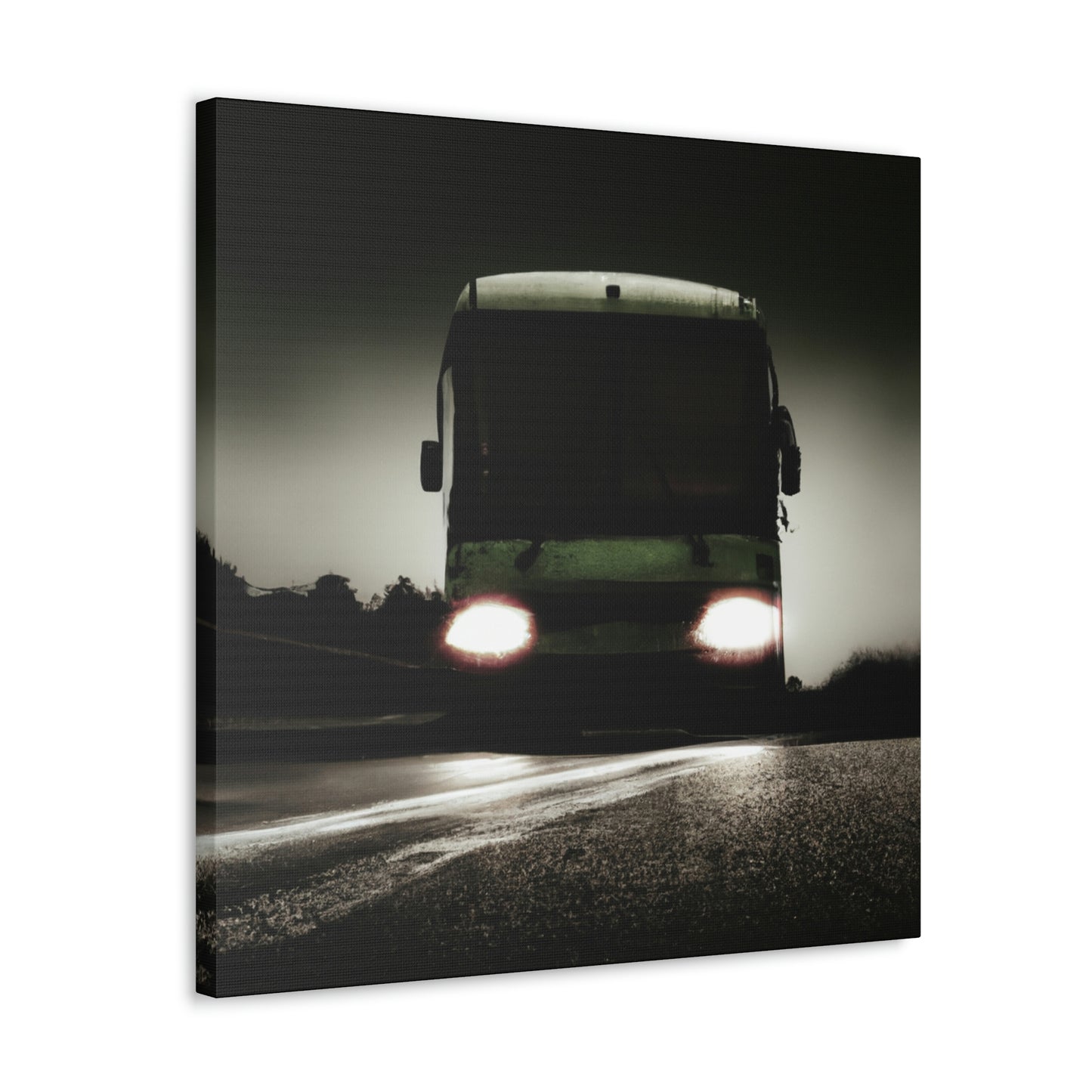 "Spuk um Mitternacht im Bus" - The Alien Canva