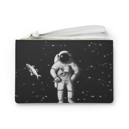 "A Celestial Sea Dance" - Die Alien Clutch Bag