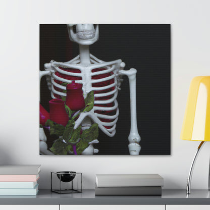 "The Skeletal Romantic" - The Alien Canva