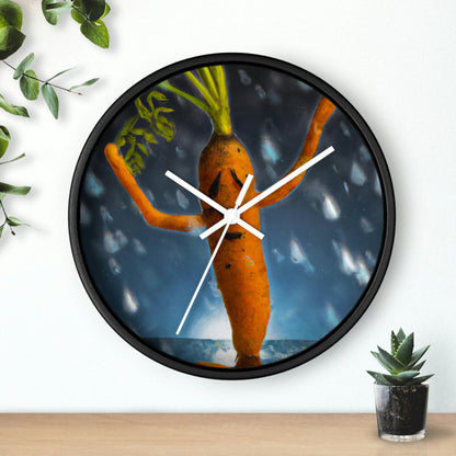 "Jubilant Jig in the Rain" - El reloj de pared alienígena