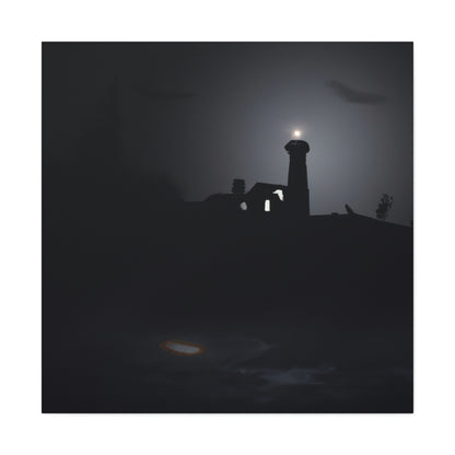 „The Ghostly Lighthouse Quest“ – Die Alien-Canva