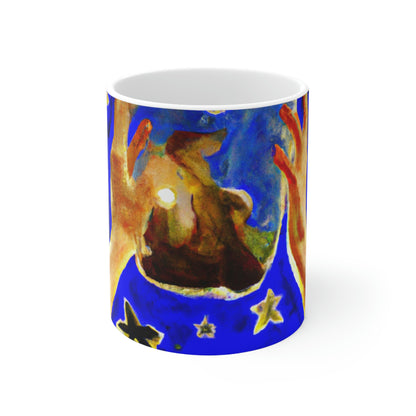 "A Jarful of Stardust" - The Alien Ceramic Mug 11 oz