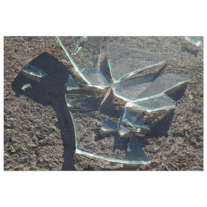 "Glimmer of Broken Glass" - The Alien Jigsaw Puzzle