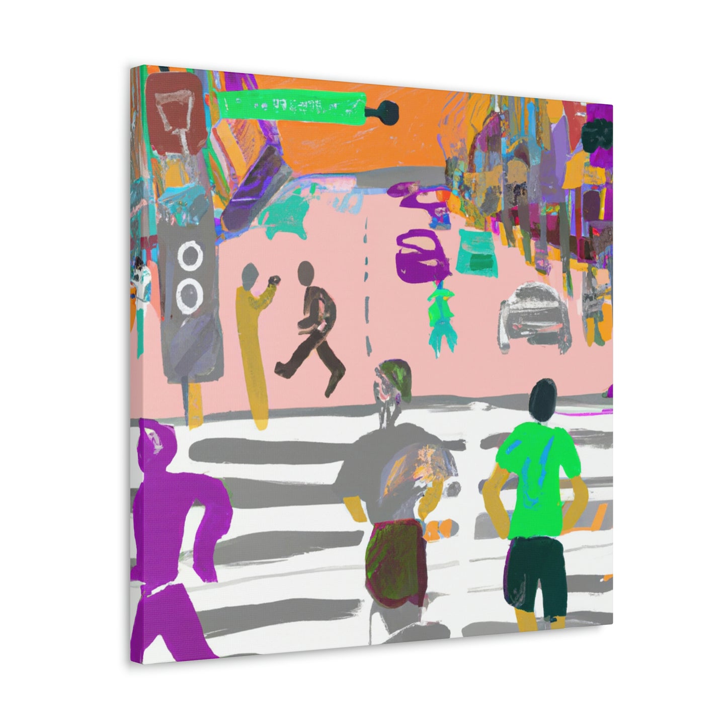 "Los sonidos del verano: una sinfonía de las calles de la ciudad" - Canvas