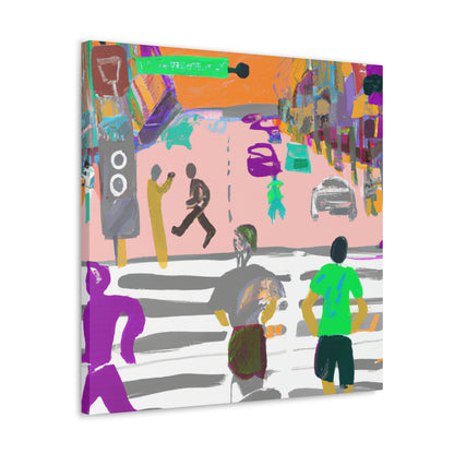 "Los sonidos del verano: una sinfonía de las calles de la ciudad" - Canvas