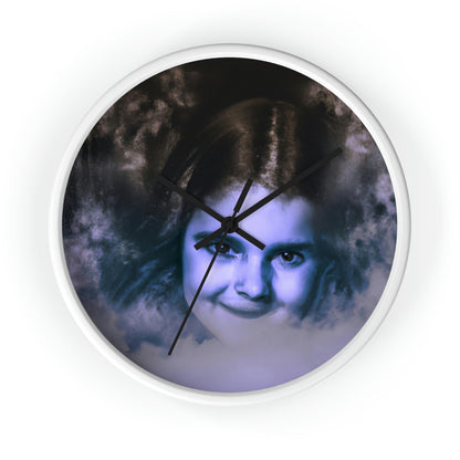 Through the Misty Veil - The Alien Wall Clock