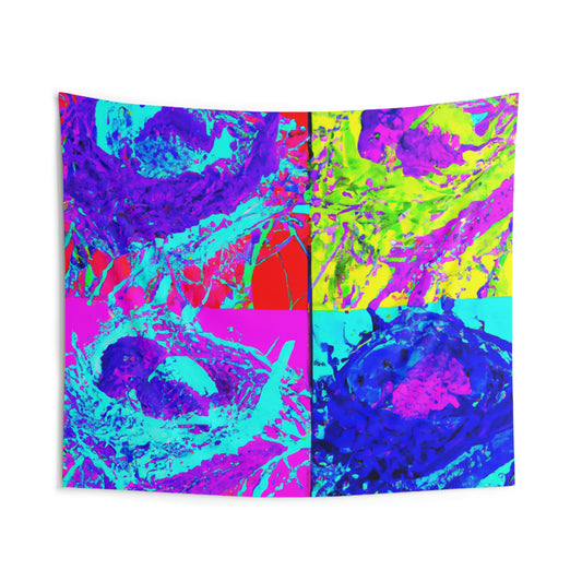 "A Rainbow of Feathered Friends" - The Alien Wall Tapestries