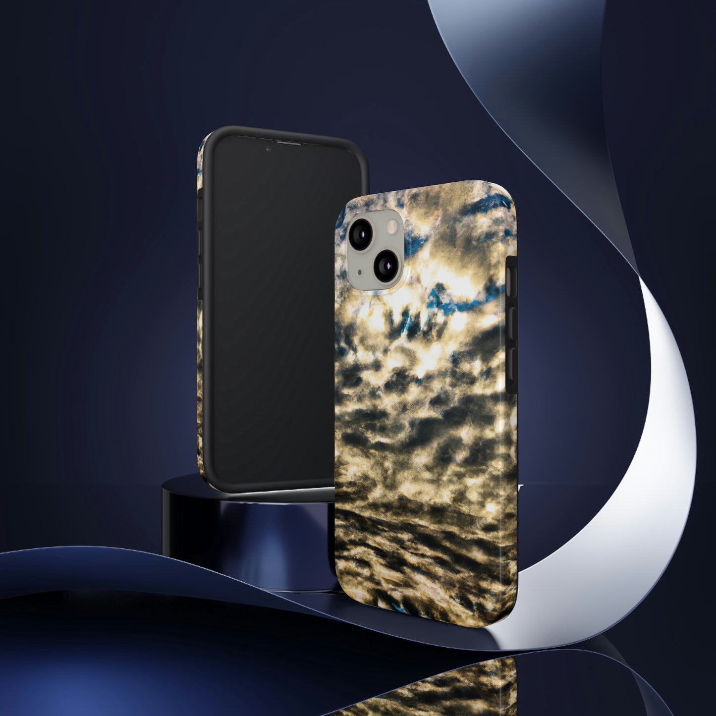 "A Reflection of Celestial Mirage". - The Alien Tough Phone Cases